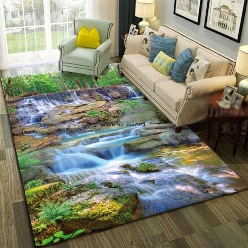 Dolphin/shark/fish 3D printing Carpet For kids Bedroom Large Rug Creativity Sea Ocean pattern Carpets for Living Room Floor Mats