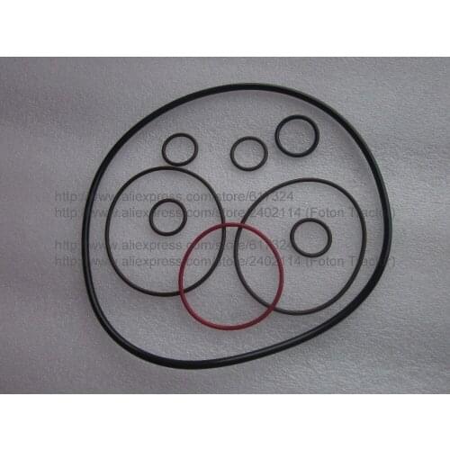 Set of O rings repair kit for YTO LR series 4 cylinders engine, part number