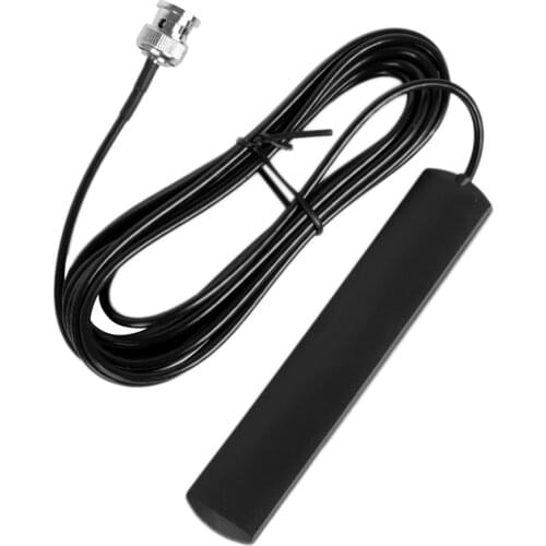 Mobile Radio Antenna 30-1200MHz Wideband Scanner Portable Durable Glass Mount With Sticker BNC Connector Antenna For Car Radio