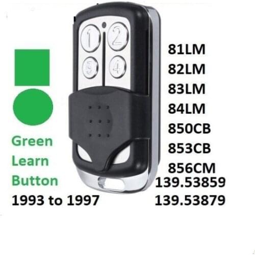 For 81Lm 390mhz Compatible Garage Door Remote Control With Green Learn Button 82LM 83LM 139.53879 139.5385