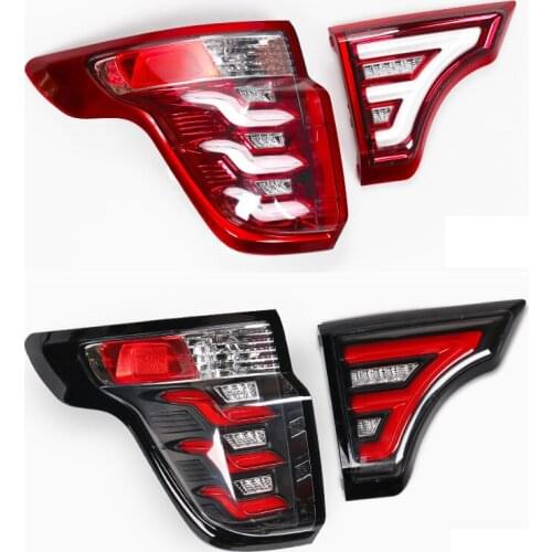LED Sequential Light Taillight Assembly Back Rear Lamp For Ford Explorer 2011-2015