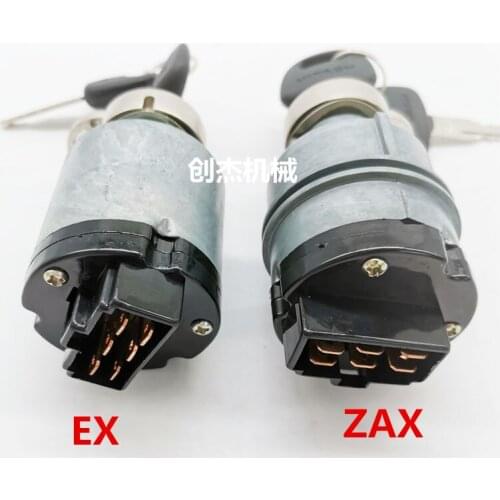 Free shipping for Excavator Parts Hitachi ZX/EX60/120/200/240-2-3-5-6switch electric door lock accessories digger parts