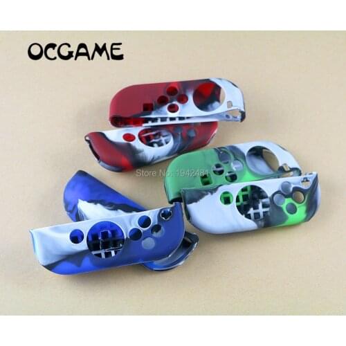 1set Camouflage Silicone Right Left controller Case Skin Cover Protector Replacement for Switch