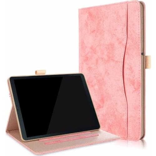 100pcs/lot Solid color TPU Front support leather flip cover for Samsung Galaxy Tab S4 10.5 inch SM-T830 T835 pouch cover case