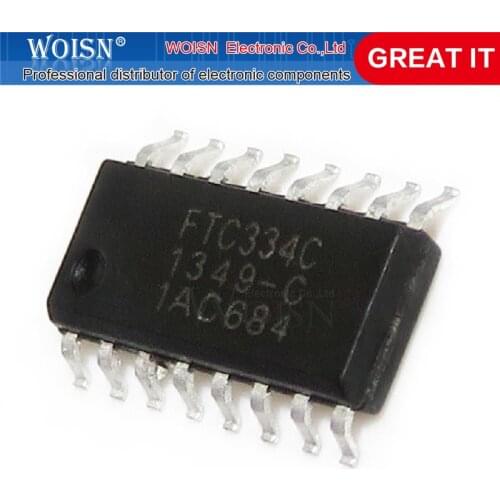 2pcs/lot FTC334B FTC334C FTC334E FTC334 SOP-16