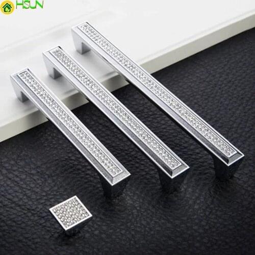 5'' 6.3'' 7.55'' Crystal Silver Gold Dresser Pull Knobs Glass Drawer Pulls Handle Knob Large Cabinet Handles Door Handles Knobs