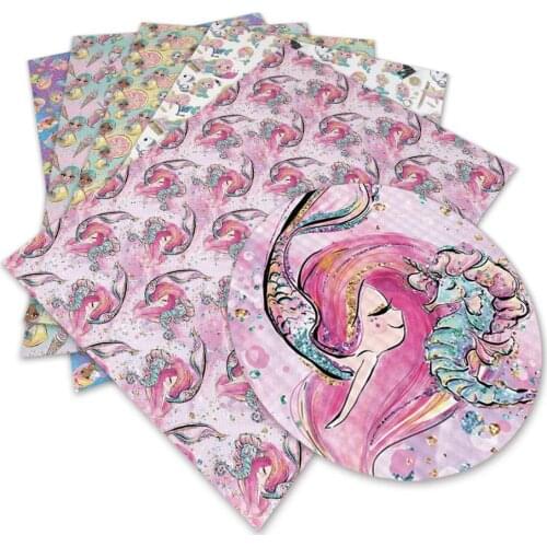 50cm*140cm Cartoon Printed Polyester Cotton Fabric Patchwork for Sewing Dress Cloth Making Puppet L1841