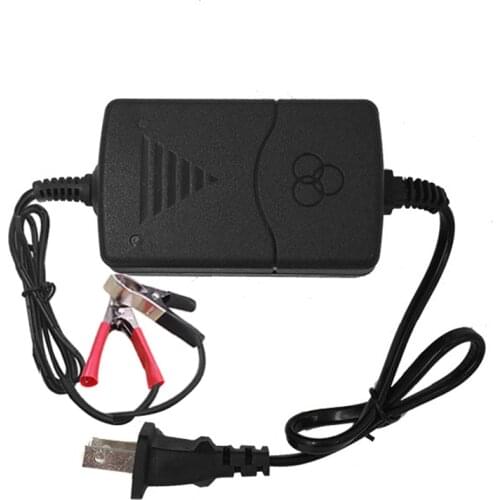 Car Battery Charger 12V 1.3A EU/US Plug Sealed Lead Acid Battery Charger for Car Truck Motorcycle Dropshipping