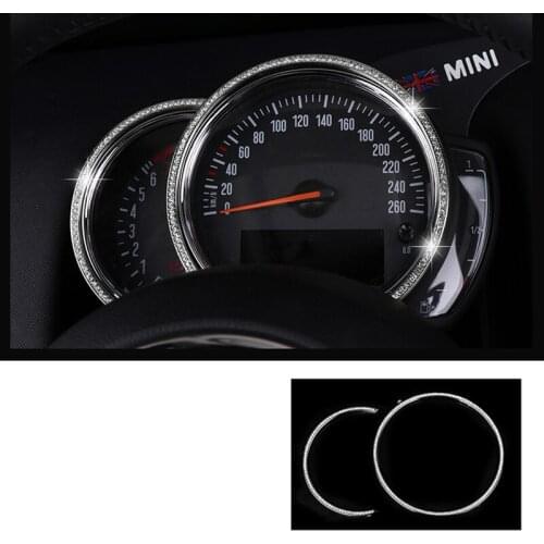 Car Shiny Crystal Interior Sticker For Bmw Mini Cooper S JCW Clubman Countryman F54 F55 F56 F60 Car Styling Accessories