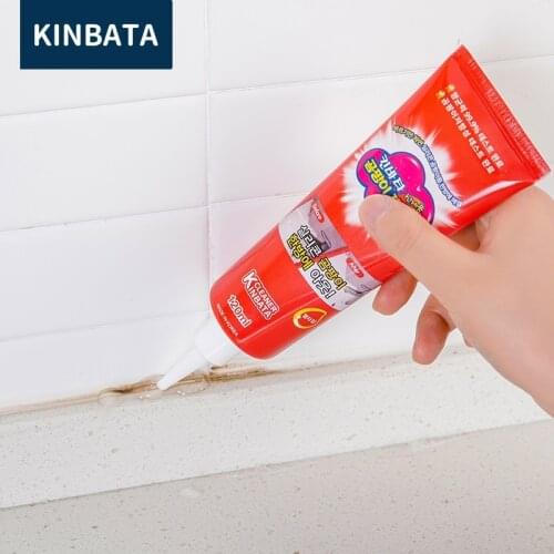 Korea Imported 120ml Deep Down Clean Household Mold Remover Gel Mildew Remover Cleaner Caulk Household Cleaning Chemicals