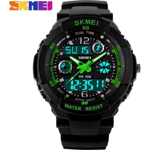 SKMEI Top Luxury Brand Men Military Sports Fashion Casual Watches dual time Digital LED quartz men watches relojes hombre 2018
