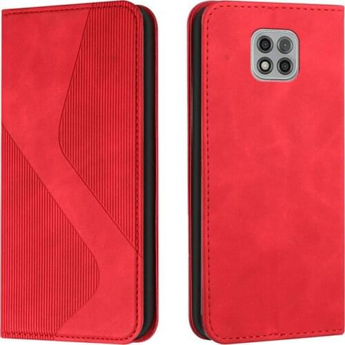 Luxury Magnetic Leather Wallet Case For Motorola G Power 2021 Retro Flip Case Moto G Power Stand Funda Cover Moto G Power Etui