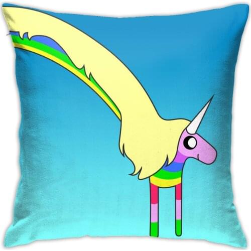 Adventure Time Anime Decorative Pillow Case Throw Pillow Case Red Square Pillow Case Home Decoration Unique Pillow Case