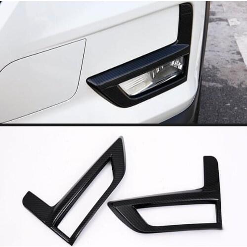 For Nissan X-trail Facelift XTrail 2017 2018 2019 2020 Front Rear Fog Light Lamp Grill Frame Cover Bezel Trim Styling Sticker