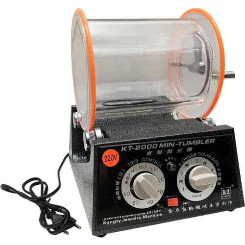 KT2000 polishing machine polisher politriz jewelry kt-2000 vibratory tumbler rock tumbler machine polisher capacity 5kgs