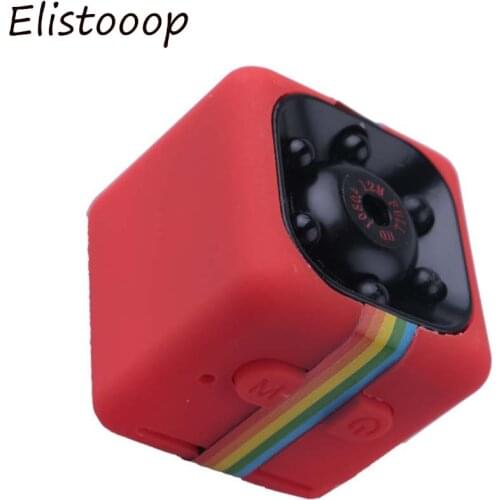 Elistooop SQ11 Mini Camera HD 1080P Sensor Night Vision Camcorder Motion DVR Micro Camera Sport DV Video small Camera cam SQ 11