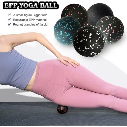 EPP Lacrosse Myofascia Ball Peanut Massage Ball High Density Lightweight Fitness Body Fascia Exercise Relieve Pain Yoga Ball