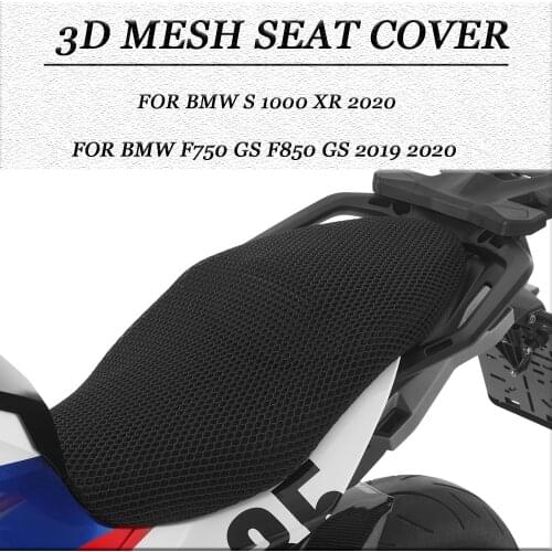 Non-slip breathable 3D mesh seat cover cushion seat cover protection for BMW S1000XR S1000 XR 2020 F750 GS F850 GS 2019 2020