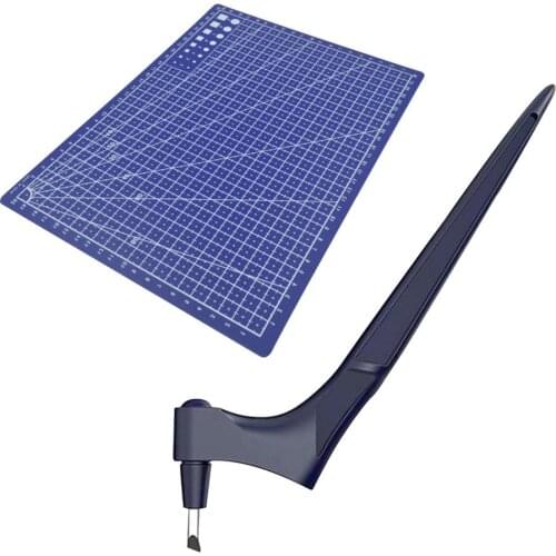 Craft Cutting Tools 360 Rotating Blade Paper-Cutter 3 Replace Blade Craft Cutting Knife DIY Art Wear-Resisting Art Cutting Tool