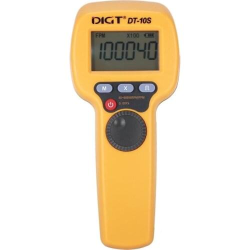 DIGT DT-10S 7.4V 2200mAh 60-99999 Strobes/min 1500LUX Handhold LED Stroboscope Rotational Speed Measurement Flash Velocimeter
