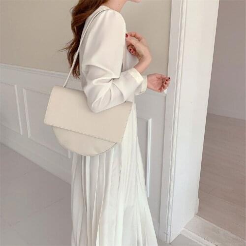 Hot sale luxury women pu leather messenger bag female roomy saddle bags elegant ladies shoulder bag crossbody bag for women