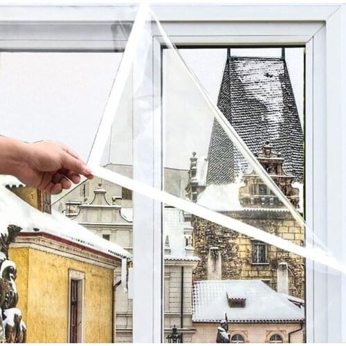 TPU Warm Window Film Decorative Window Film Custom Winter Indoor Curtain Windproof Window Film Energy-saving Window Stickers