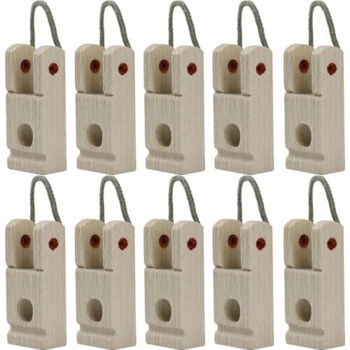 100PCS Upright Piano Hammer Butt Flanges Wood Piano Keyboard DIY Parts