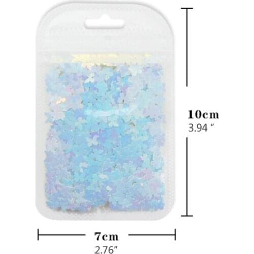 667E 12 Bags Butterfly Flower Shape Glitter Sequins Flakes Resin Epoxy Mold Fillings