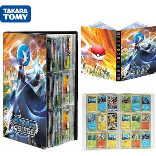 432Pcs 9 Pocket TAKARA TOMY Pokemon Cards Album Book Pokemons Game EX GX Card Binder Cartoon Gardevoir Collection Folder Toys