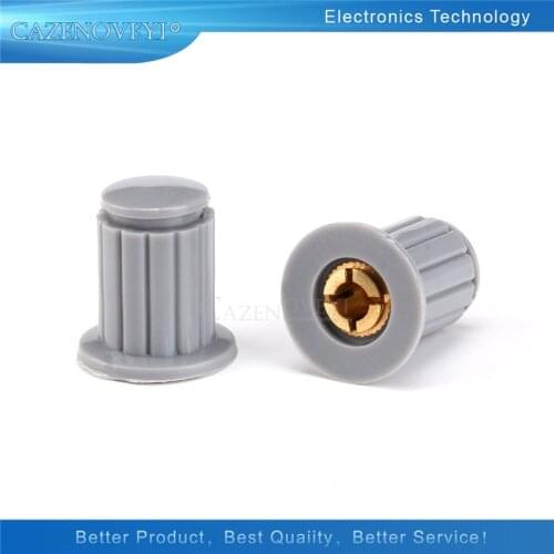5pcs/lot Grey knob button cap is suitable for high quality WXD3-13-2W - turn around special potentiometer knob KYP16-16-4