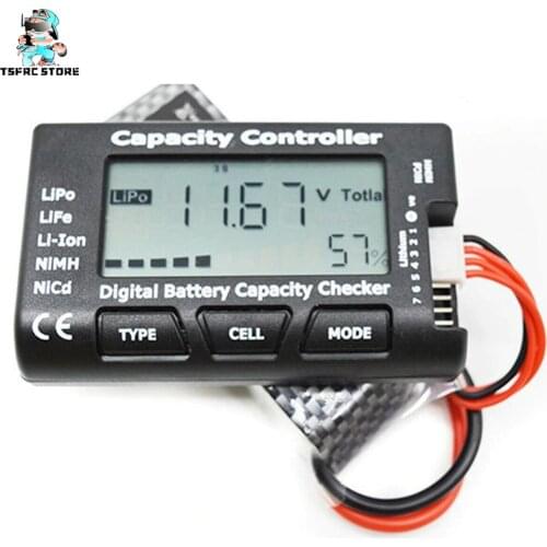 Promotions RC cellmeter-7 power display 2-7S digital measurement power and voltage display model airplane lithium battery tester