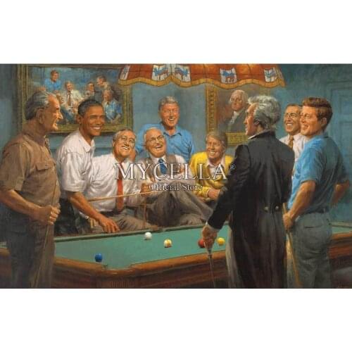 Diamond Embroidery American Presidents 5d Diy Diamond Painting Cross Stitch Cartoon Full Diamond Mosaic Home Decor Wall Stickers