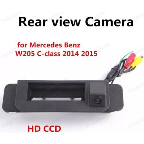 Freeshipping Backup Rearview camera for Mercedes Benz W205 C-class 2014 2015 Night Vision Water proof