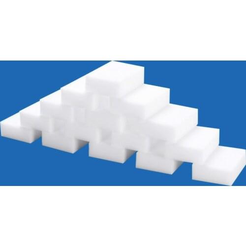 100Pcs/50pcs Melamine Sponge Magic Sponge Eraser Melamine Cleaner for Kitchen Office Bathroom Cleaning Sponges 10x6x2cm