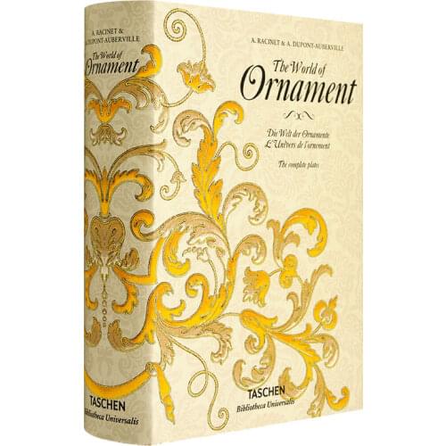 New The World of Ornament book for adult graphic Pattern design art book clothing hardcover book