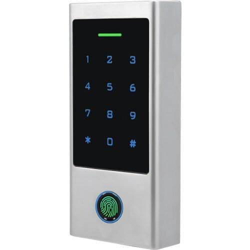 Electric conversion kit Access Control Kits 125KHz RFID Access Control Machine WG26‑44 Backlit Keyboard ID Card Fingerprint