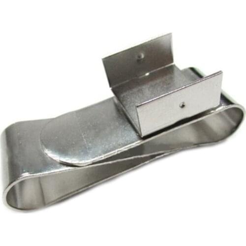 Strong Magnetic Billiard Ball Pool Cue Chalk Holder Stainless Steel S Shape Clip Compact Size Portable Professional Snooker