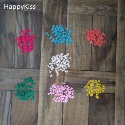 Mini Starfish size 0.6-0.7cm Craft Decoration Colorful Resin Sea Stars DIY Beach Cottage Wedding Party Decor Nail stick