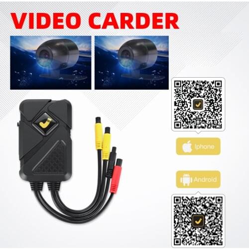 Motorcycle camera video recorder WIFI support mobile phone APP 2 cameras waterproof video recording