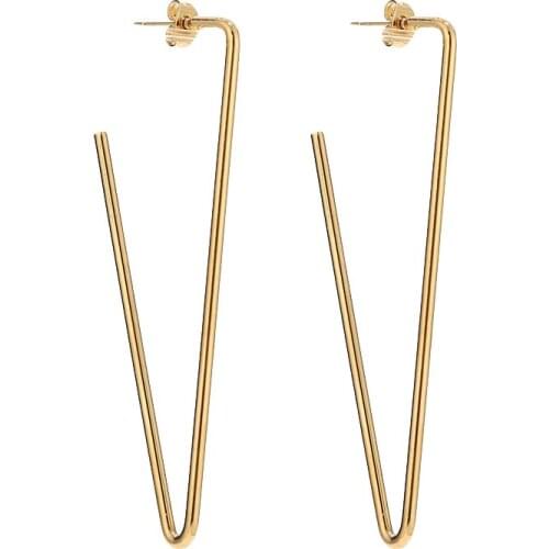 13 shape Large Hoop Earrings for Women Girls tube Hoops Big Earring Set