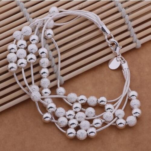 Wholesale High quality silver plated Fashion jewelry Bangles WB-010