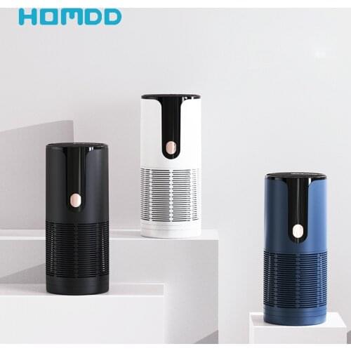 HOMDD Portable Air Purifier For Home Car Accessories HEPA Filter H13 USB Desktop Deodorizing Formaldehyde Negative Ion Cleaner