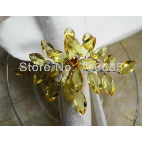 Aliexpress sold beaded wedding napkin ring