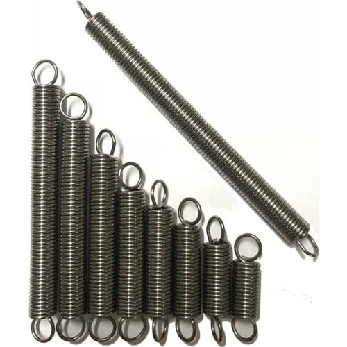 304 stainless steel spring outer diameter 6-20mm wire diameter 1.0mm-2.0mm with hook