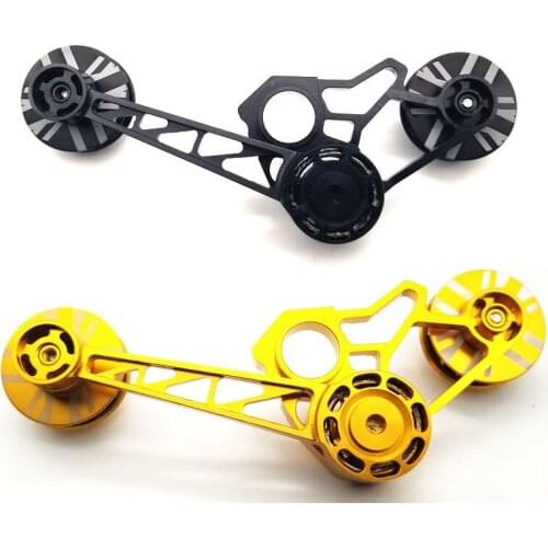 Ultralight single speed / 2 speeds / 3speeds bicycle rear derailleur tensioner for Brompton folding bike