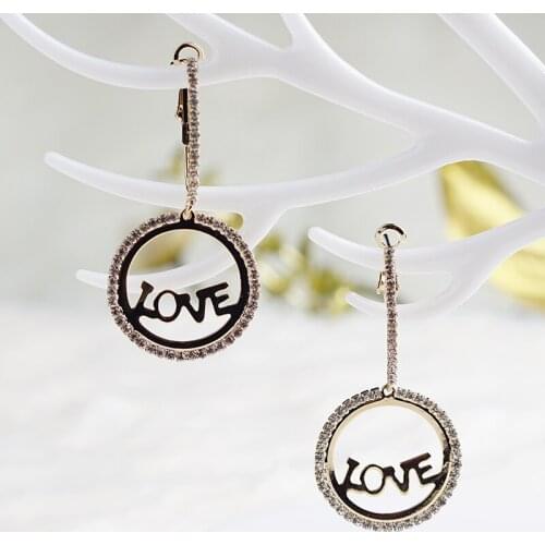 Dangle earrings fashion earring in S925 needles for women girls luxury earrings for fashion for party wedding jewelry