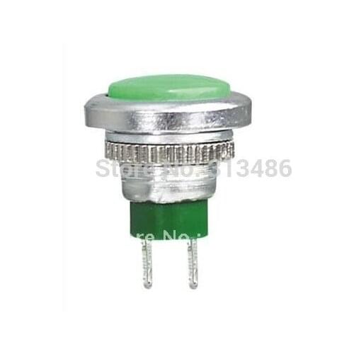 12mm spring return High quality push button momentary switch