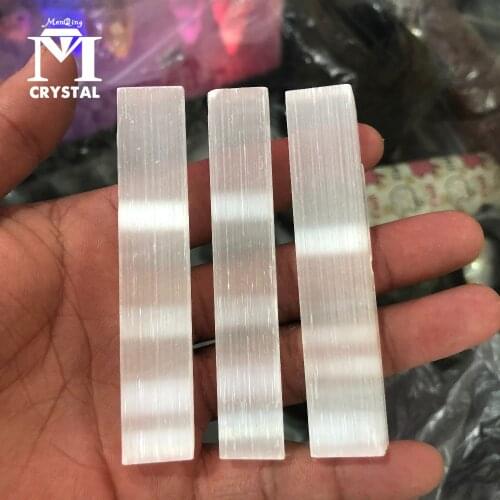 3pcs Selenite Sticks 6cm White quartz Gypsum Crystals Wands Blades