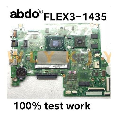 Abdo For Lenovo IdeaPad FLEX3-1435 Notebook Motherboard 448.03N04.0011 CPU A8-7410 GPU R5 M330 2G 100% Test Work