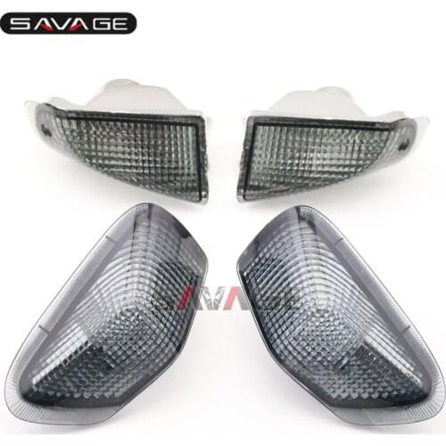 For KAWASAKI ZZR 400 ZZR400 1990 1991 1992 Motorcycle Accessories Front&Rear Turn Signal Indicator Light Lamp Lens